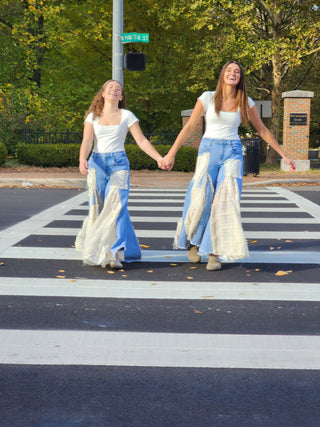 Grace Lace Side Slit Pants