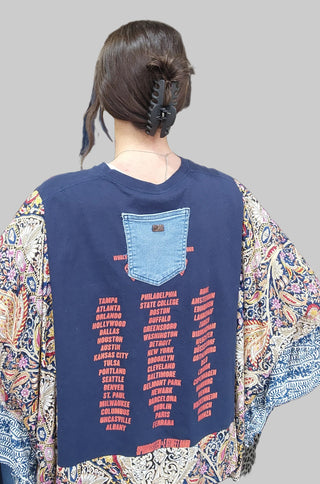 Ruffle Banded Pullover Bruce Springsteen