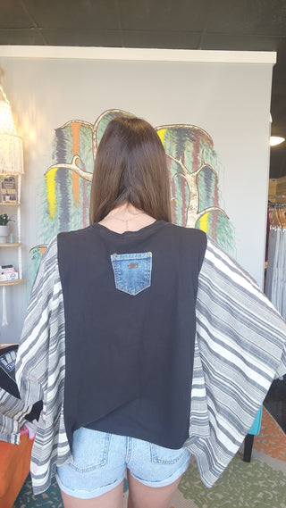 Banded Pullover Tee, Chicago