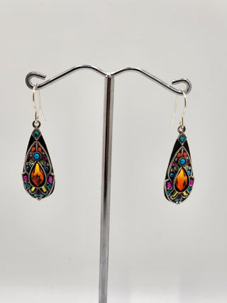 Filigree Long Drop Earrings