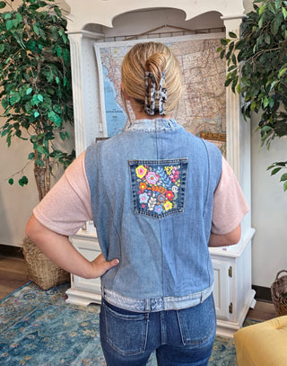 Multi Stripe Reversable Vest