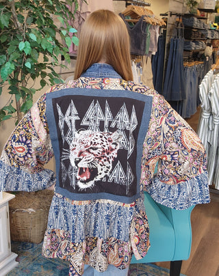 Band Kimono- Def Leppard
