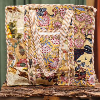Quilted Tote Bag