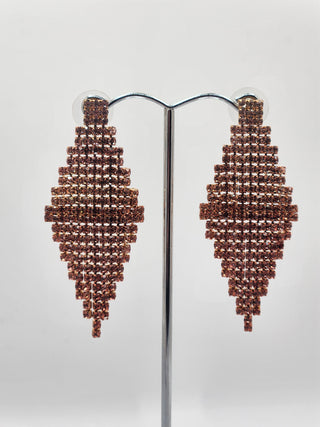 Bronzed Ombre Earring
