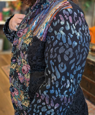 "BE BOLD" Multi Print Jacket