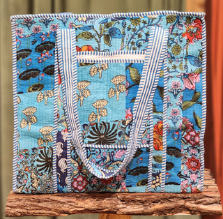Quilted Tote Bag