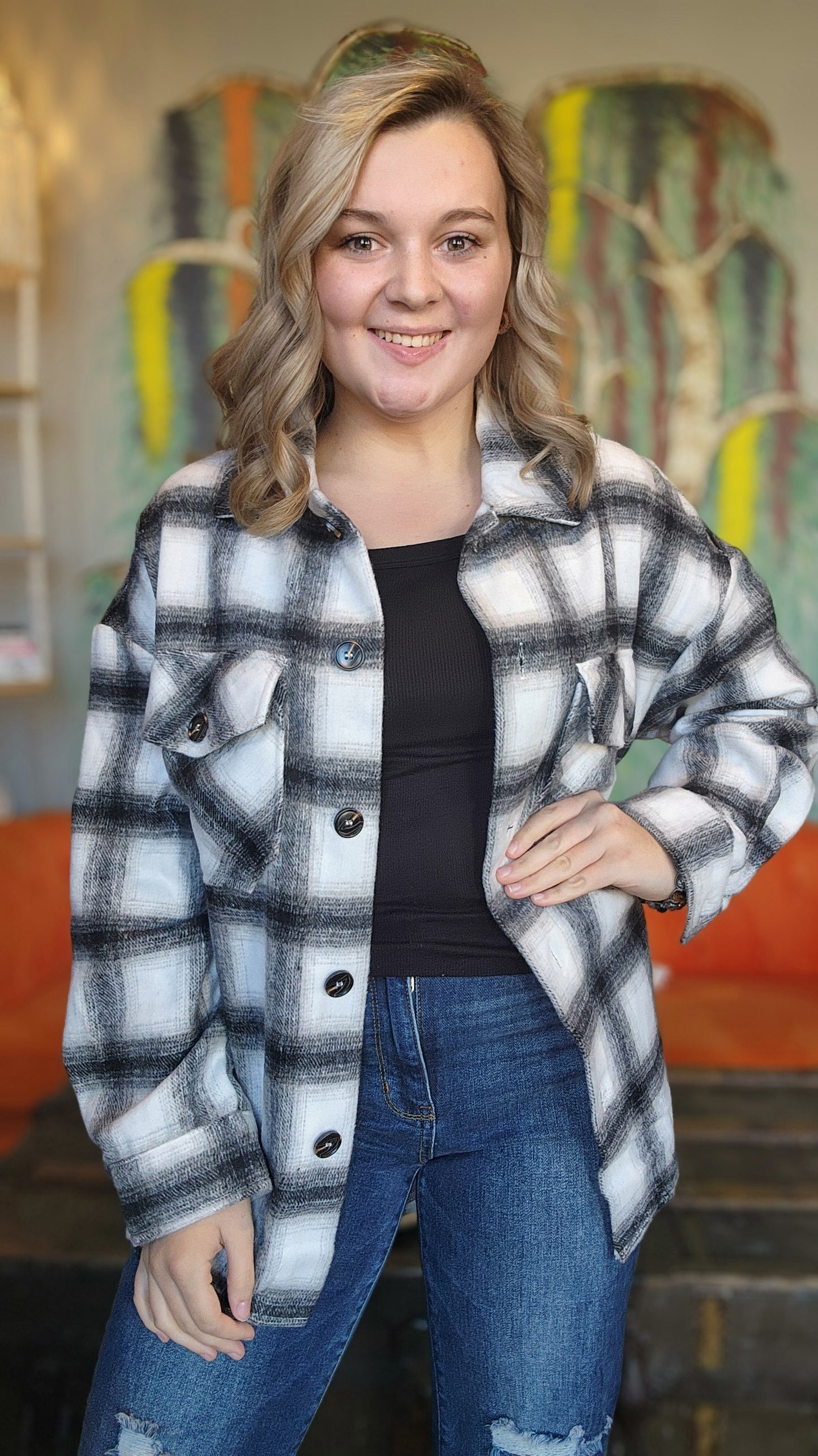 Terri Plaid Shacket