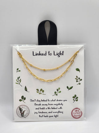 Linked to Light Necklace