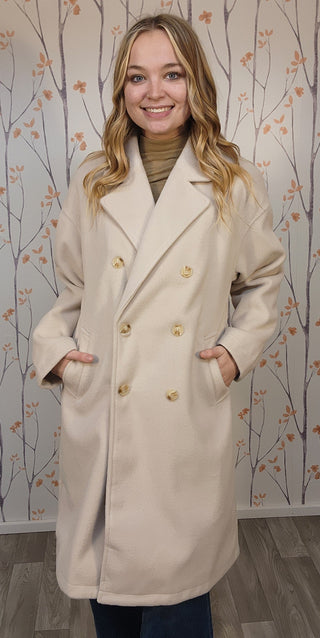 Double Breasted Winter Dress Coat