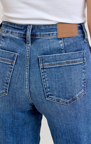 Judy Blue, Mr Petite Trouser Wide Leg Jean