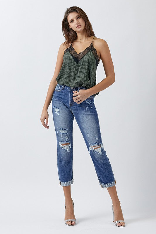 Risen Alex Relax Fit Boyfriend Jean - Weeping Willow Boutique