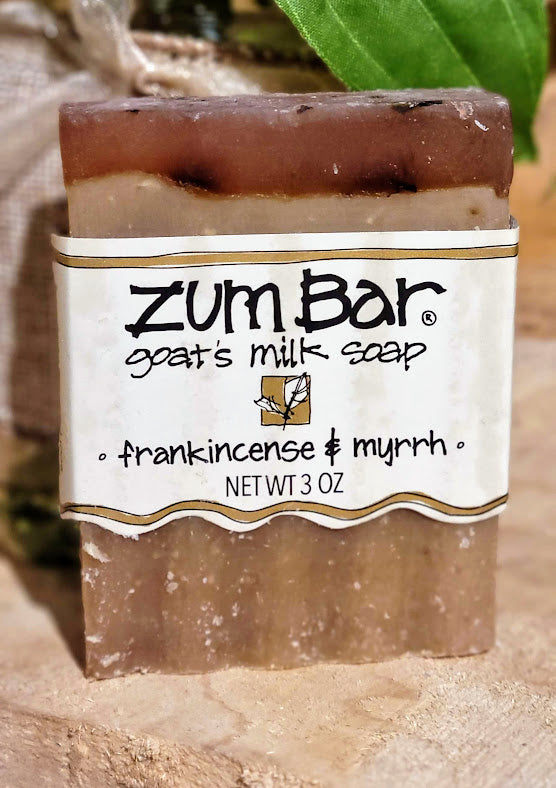  Zum Frankincense & Myrrh Soap Bar, 3 Oz : Bath Soaps