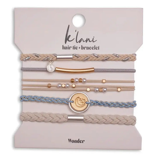 K'Lani Hair Tie Bracelets-Wonder