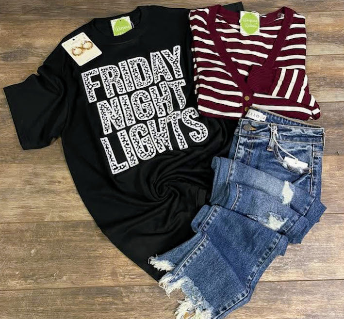 Friday Night Lights Tee - Weeping Willow Boutique