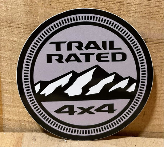 Jeep® Trail Rated Sticker