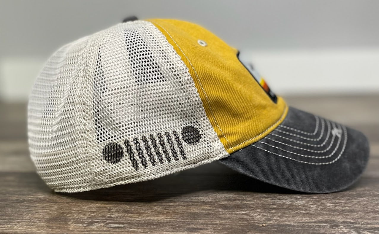 Jeep® Hat - Have Fun Out There Patch Trucker Hat