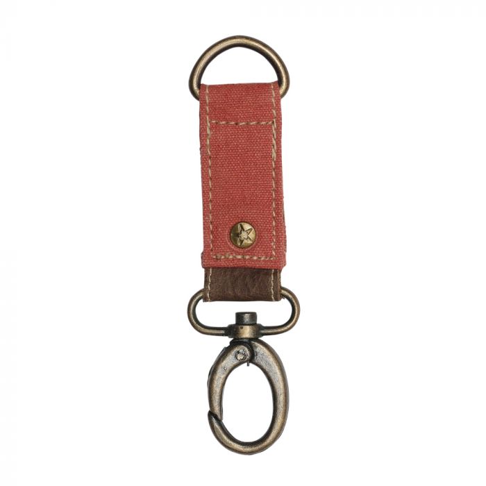 Key Fob Salmon - Weeping Willow Boutique