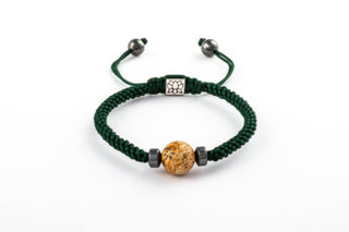 Basha Green For Grounding Bracelet