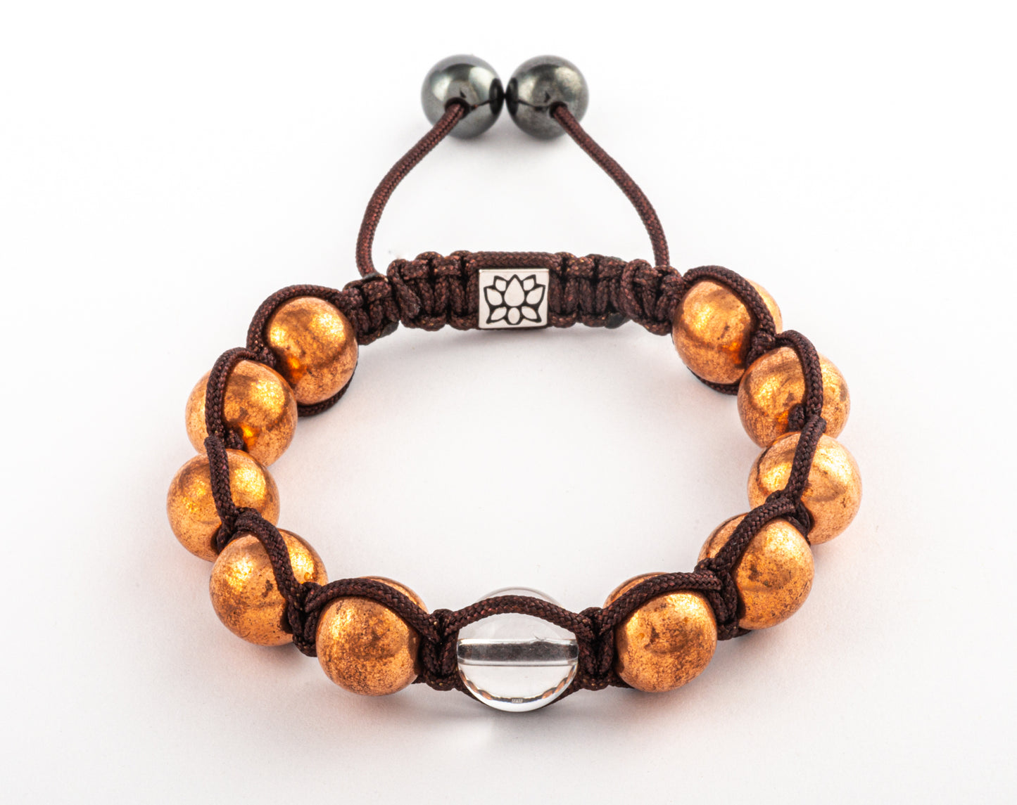 Basha Divine Substance: Copper & Quartz Bracelet