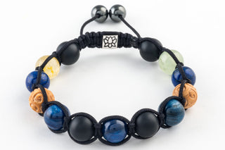 Basha Longevity Blue Zone Bracelet  Men - Weeping Willow Boutique