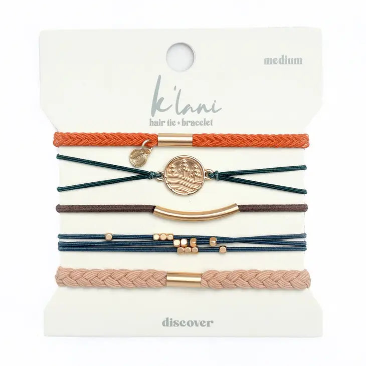K'Lani Hair Tie Bracelets-Discover