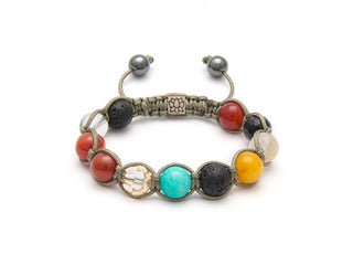 Basha Prosperity Healing Stones Bracelet - Weeping Willow Boutique