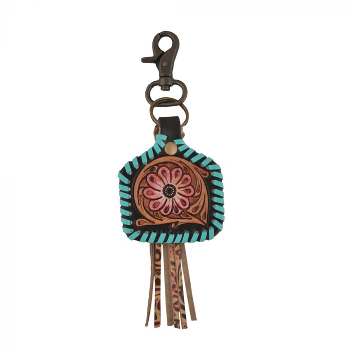 Myra Leather Key Fob - Weeping Willow Boutique