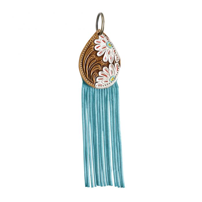 White Blossom Keychain - Weeping Willow Boutique